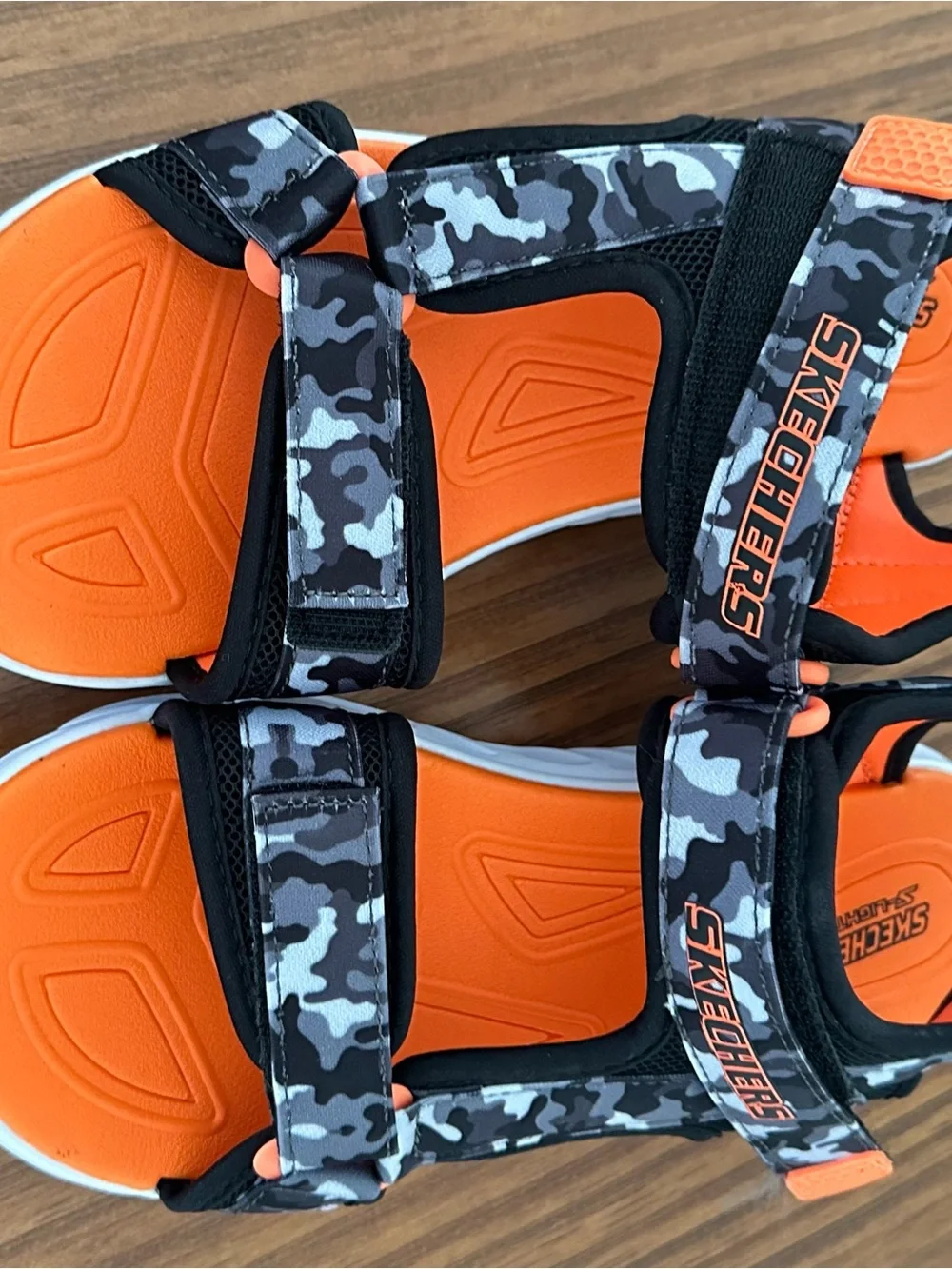 Skechers Kids' S-Lights: Hypno-Splash - Sun Breaks boy's sandals
